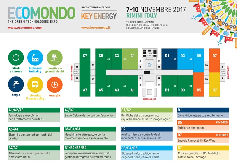 Ecomondo Key Energiekarte