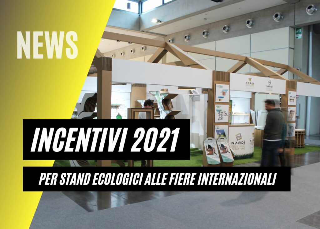 Incentivi 2021 stand in cartone