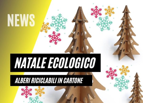 Umweltfreundliche Weihnachten mit Pappbäumen