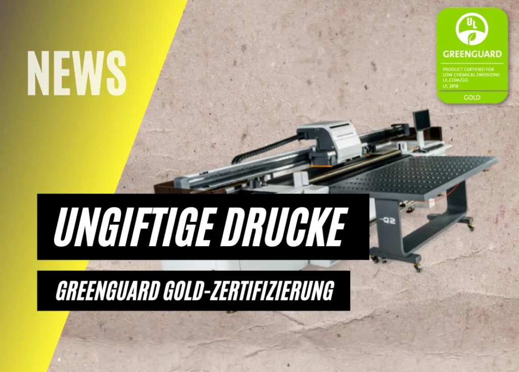 GREENGUARD GOLD Zertifizierung