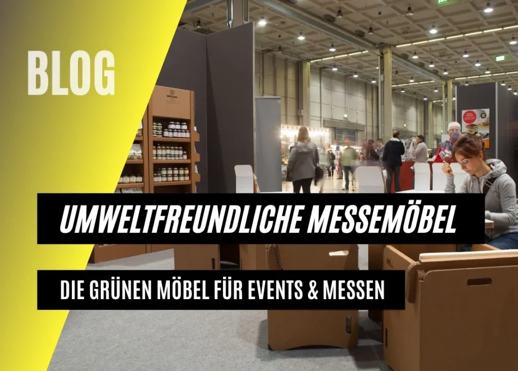 umweltfreundliche messemobel