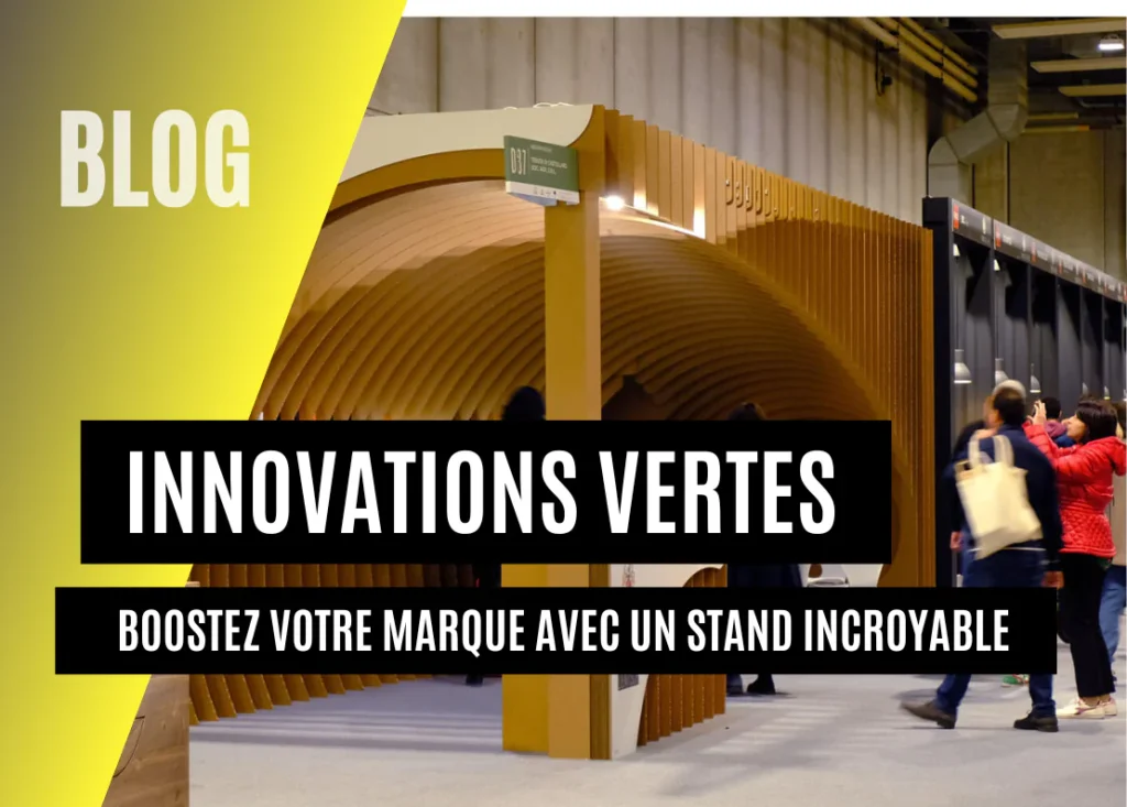 Stand d'exposition en carton