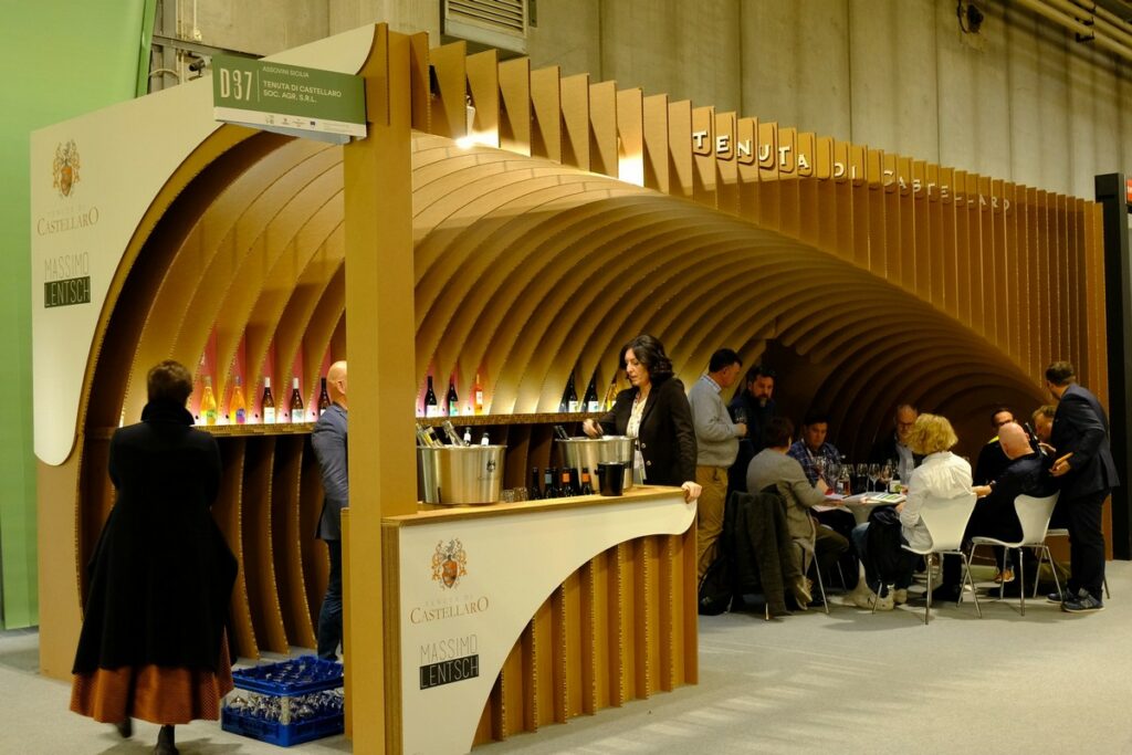 stand per fiere in cartone