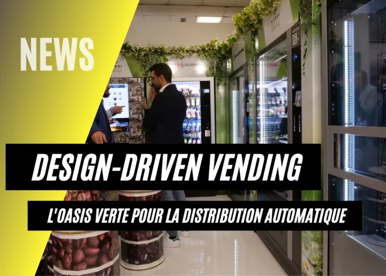 Design distributeur automatique en carton