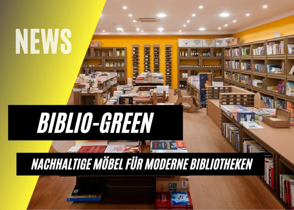 Bibliotheksmöbel Pappe