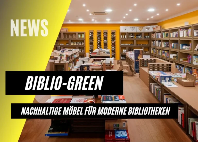 Bibliotheksmöbel Pappe