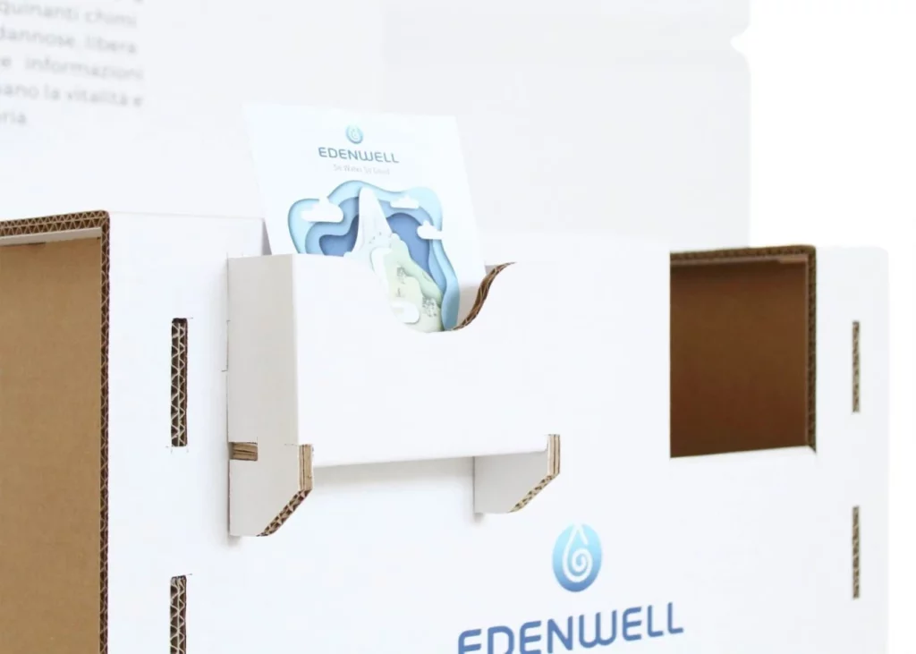 cardboard display stand Edenwell