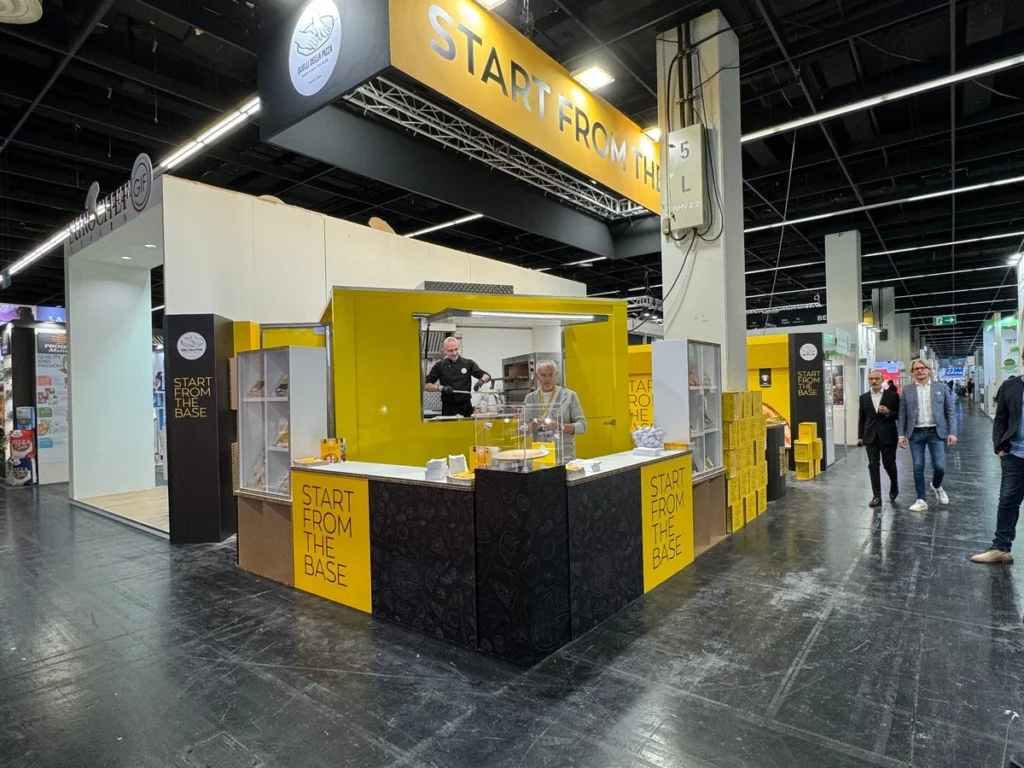 Honeycomb cardboard stand - events and stands