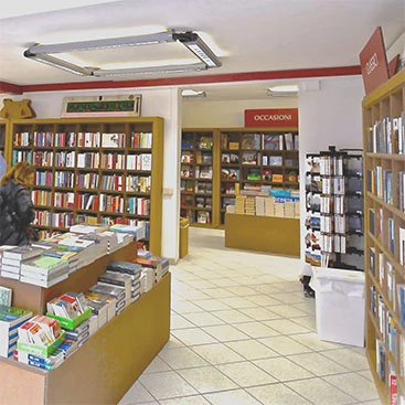 Ecological furniture for shops bookshops - shop furniture