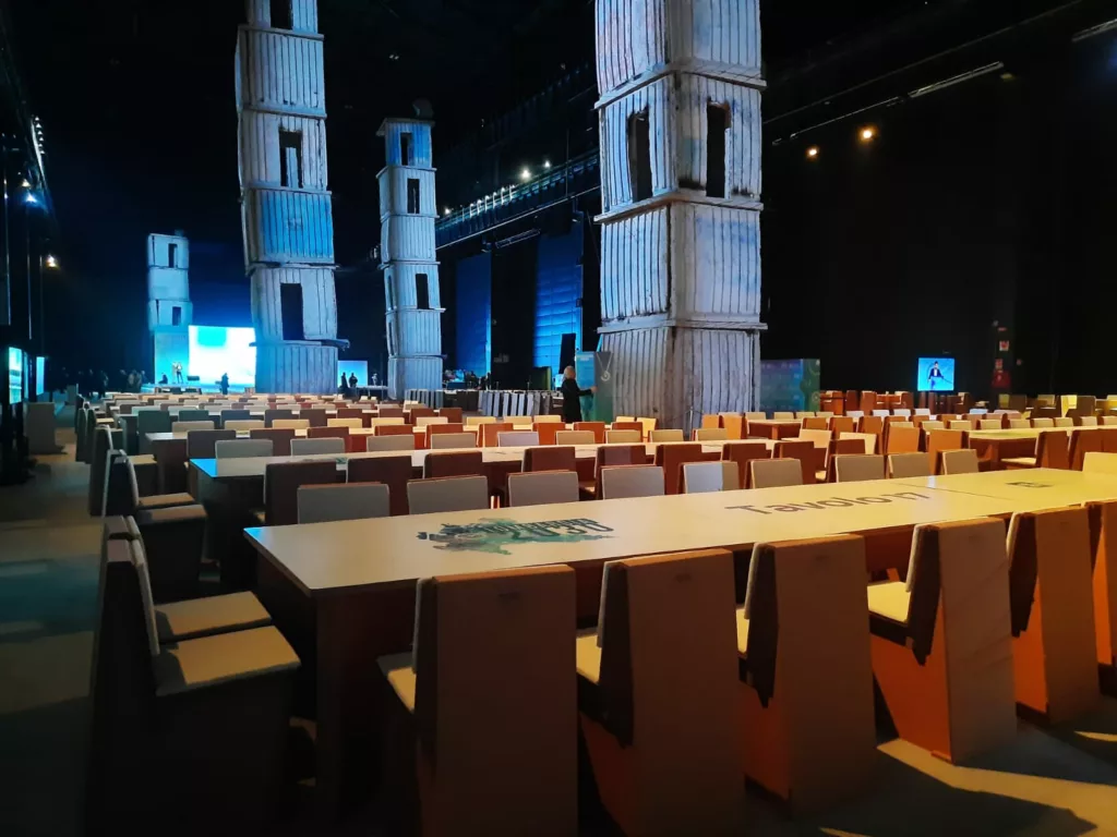 An ecological set-up for Lombardy 2030 - set-up events and stands