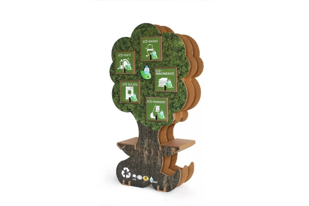 Cardboard shop displays