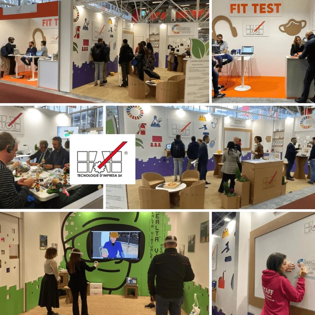Cardboard stand and sustainability award - event and stand design