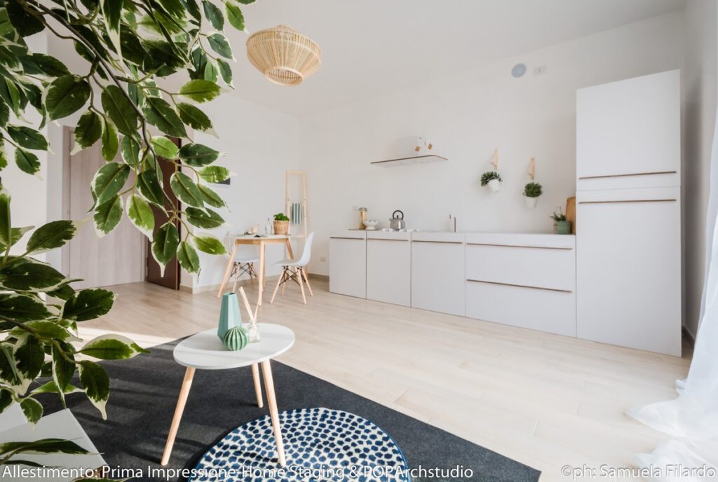 Cardboard home staging
