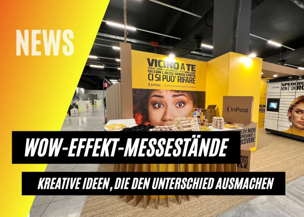 Messestand Design Pappe