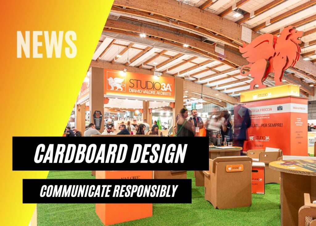 cardboard exhibition stands