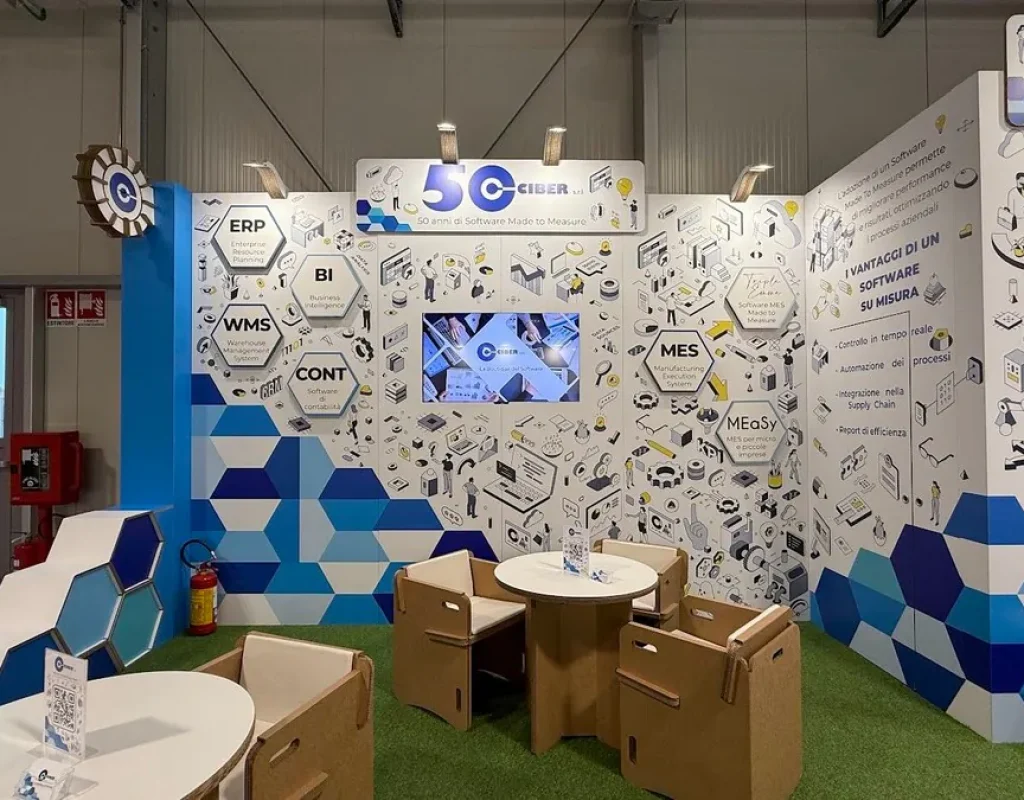 stand per fiere in cartone - settore eventi e stand