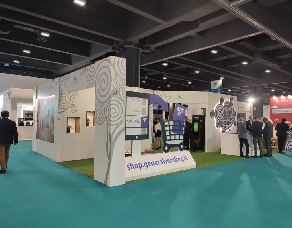 Allestimento fieristico ecosostenibile- General Vending