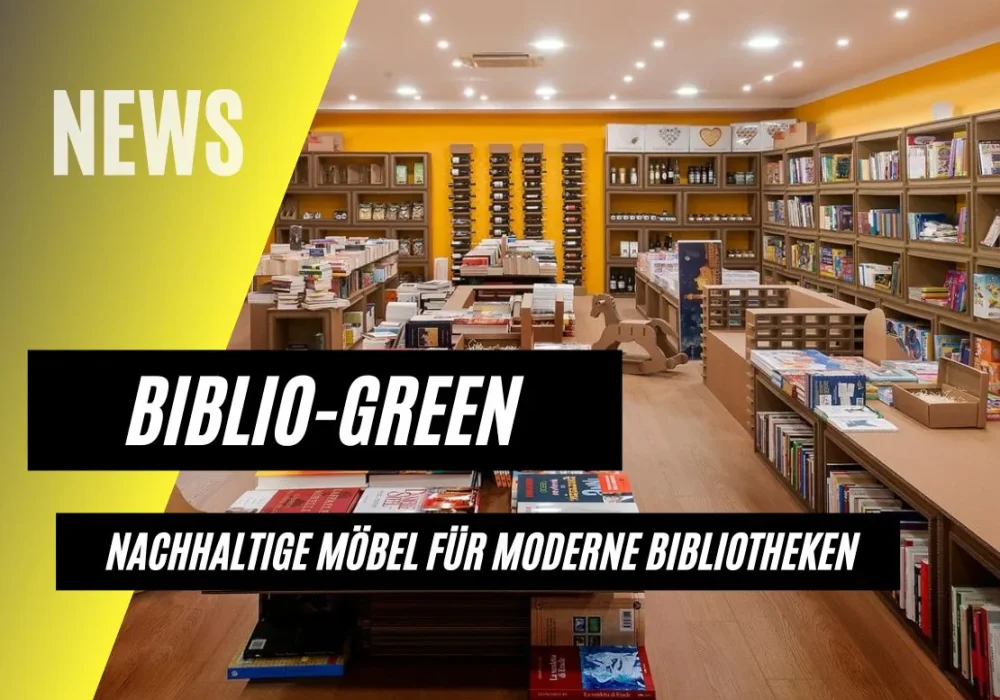 Bibliotheksmöbel Pappe