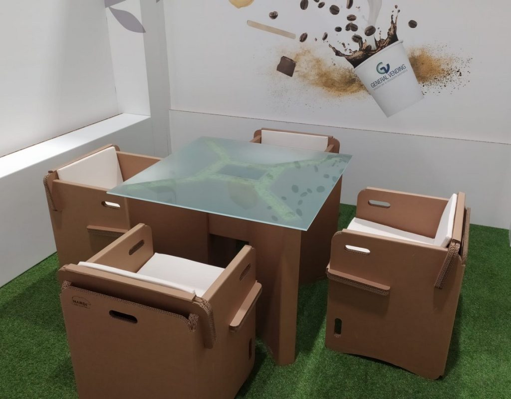 arredi in cartone- Stand General Vending Venditalia