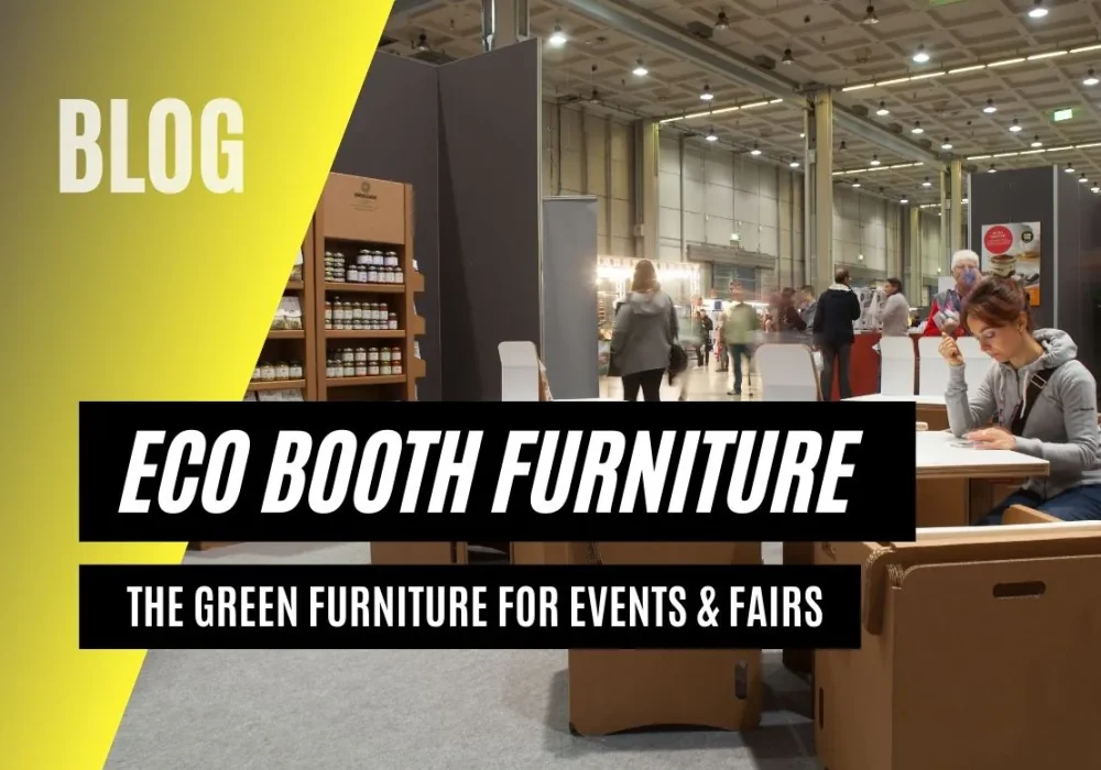 cardboard booth furniture