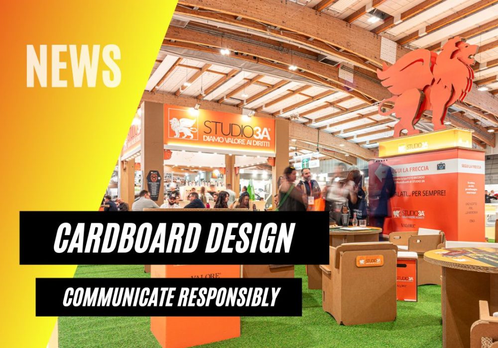 cardboard exhibition stands