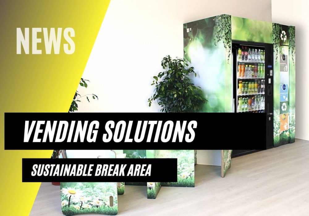 printed cardboard vending machine wraps