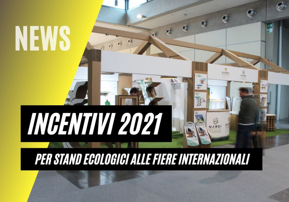 Incentivi 2021 stand in cartone