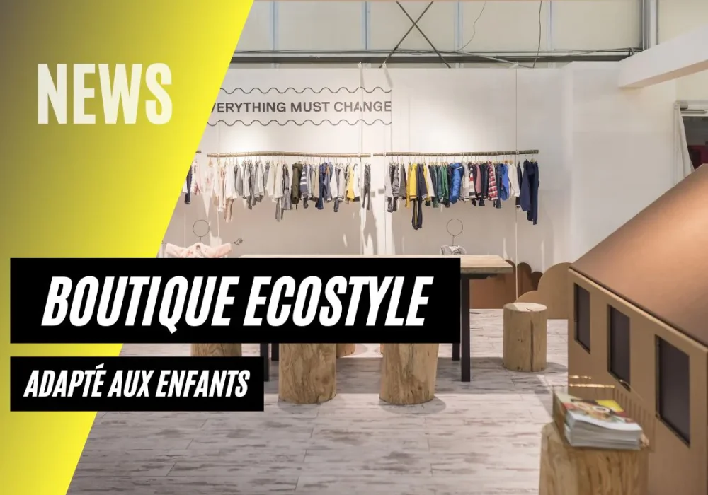 meubles pour magasin en carton