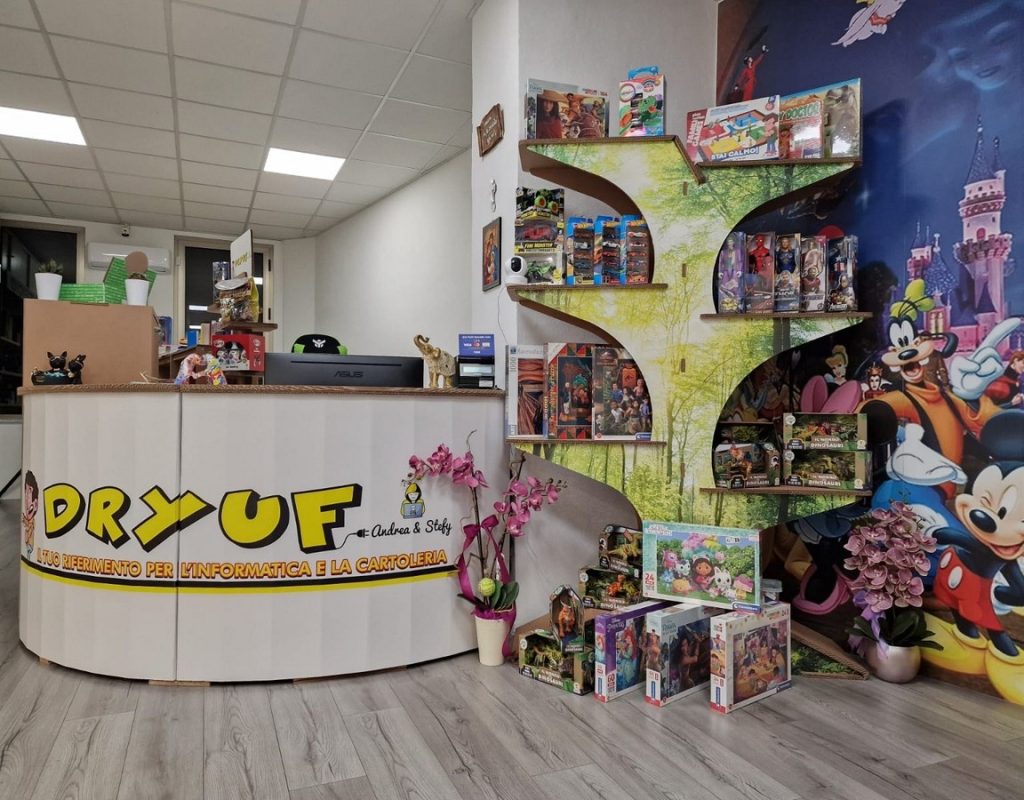 realizzazione negozio ecosostenibile- Dryuf