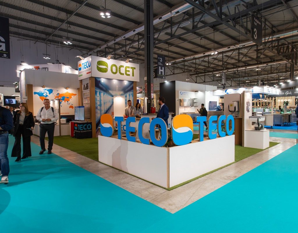 stand in cartone fieristico per teco ad Host